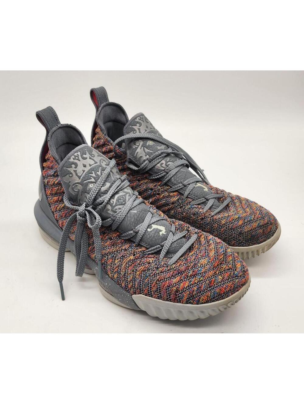 Nike LeBron XVI Fruity Pebbles Basketball Shoes Men’s Size 11